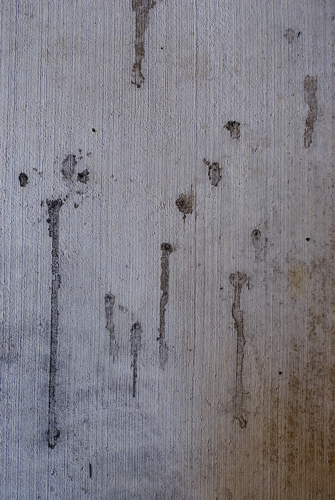bleeding concrete