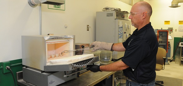 LOSS OF IGNITION TEST OF CEMENT