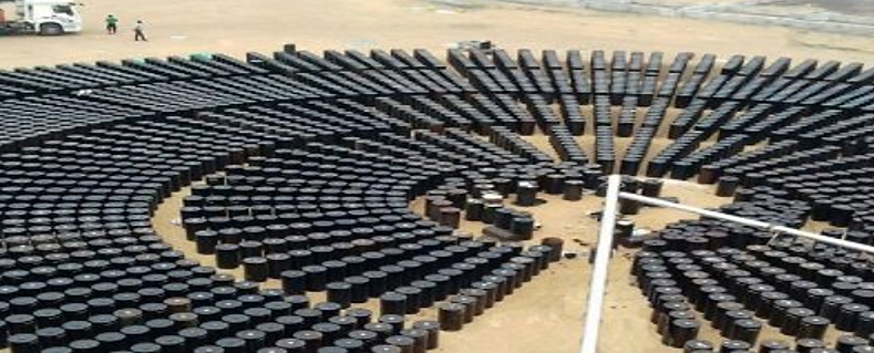 Water sensitivity test (TSR) of Bitumen