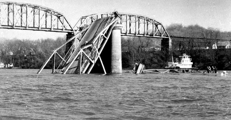 Major causes of bridge failure